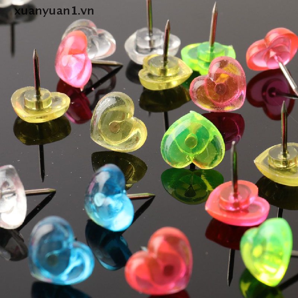 Set 50 / 100 Ghim Bấm Nhiều Màu Sắc Tiện Dụng