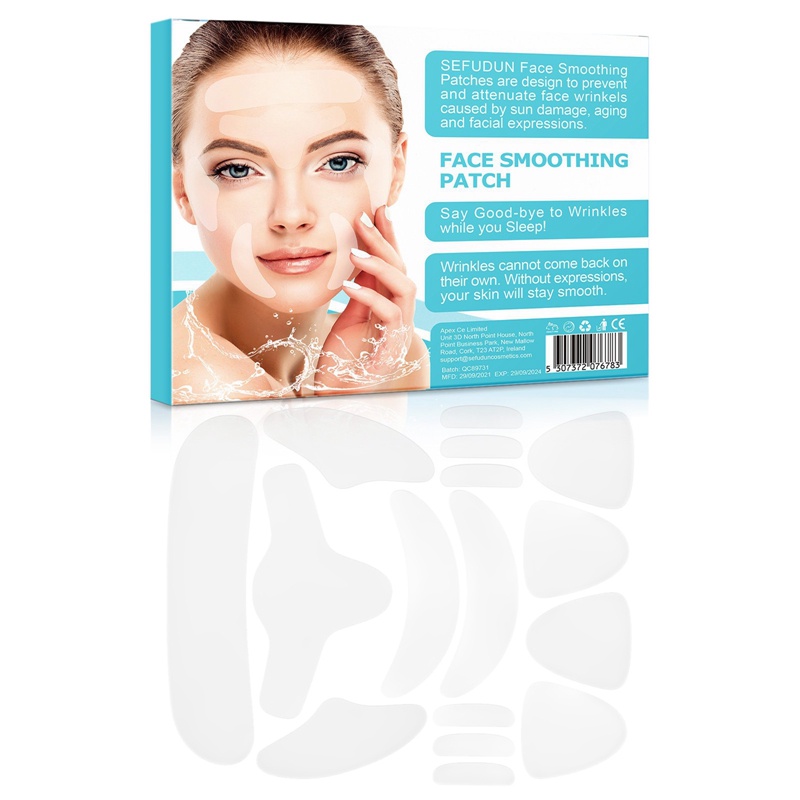 Miếng Dán Làm Mờ Nếp Nhăn Nhẹ Nhàng Loại Bỏ Nếp Nhăn Trên Trán/Đầu/Đầu Mịn Màng