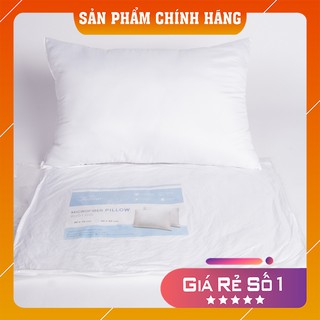 [FREESHIP - HÀNG CAO CẤP]Ruột gối nằm, tựa ép hơi cao cấp FELIZAR-Ruột gối bông Micro Polyester cao cấp size 45x65,50x50