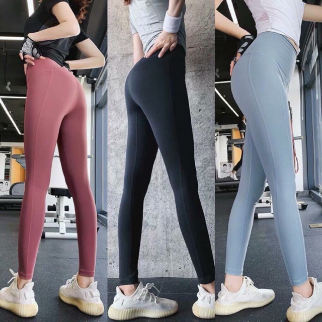 Quần cạp cao spandex cao cấp