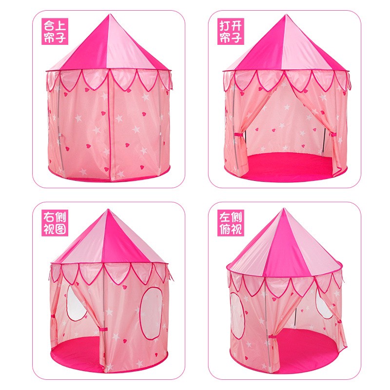 Lều di động ngoi nhà màu hồng MH: B0019