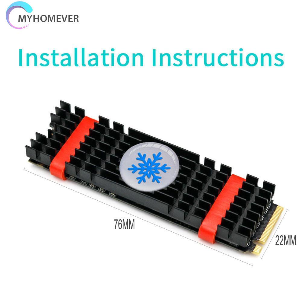 Bộ Tản Nhiệt Bằng Hợp Kim Nhôm Cho Laptop Pcie Nvme M.2 2280 Ssd | BigBuy360 - bigbuy360.vn