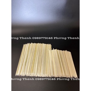 Que xiên, que làm hoa tiền, bó 100 que