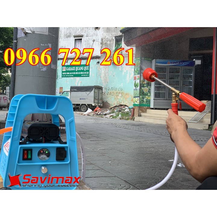 Máy tưới cây, máy phun thuốc trừ sâu, thuốc khử trùng, phun rửa xe 12AH