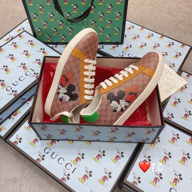 Giày thể thao G u c c i mickey fullbox