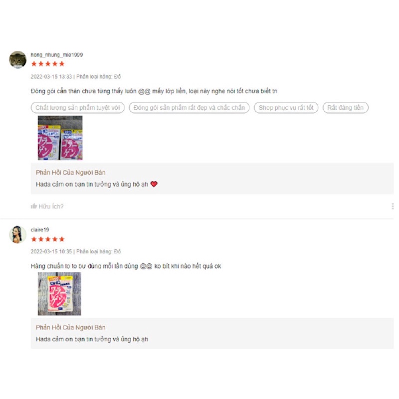 Trẻ hoá da mịn màng, xoá chân chim, ngăn lão hoá, trẻ đẹp DHC Nhật Bản 60 ngày 360v , 90 ngày 540v