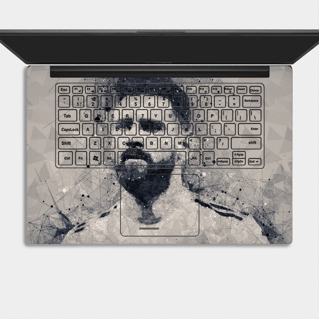 Bộ skin dán laptop mẫu Messi / Có mẫu decal dán cho tất cả các hãng máy tính