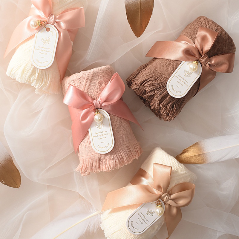 Cuộn Dây Ruy Băng Cotton Trang Trí Tiệc Cưới / Kỷ Niệm