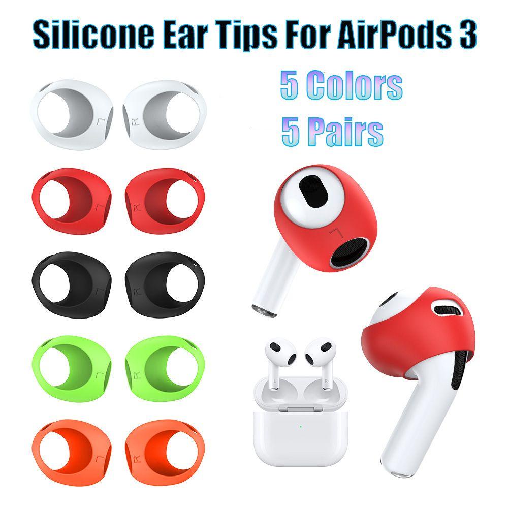 MYRONGVN 5 Cặp Nút Tai Nghe Chống Trượt Bảo Vệ Cho AirPods 3