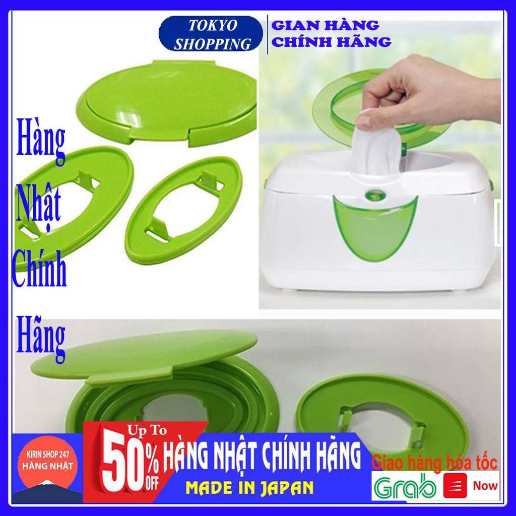 Nắp đậy túi khăn, giấy ướt 2 kích cỡ Hàng Nhật nội địa