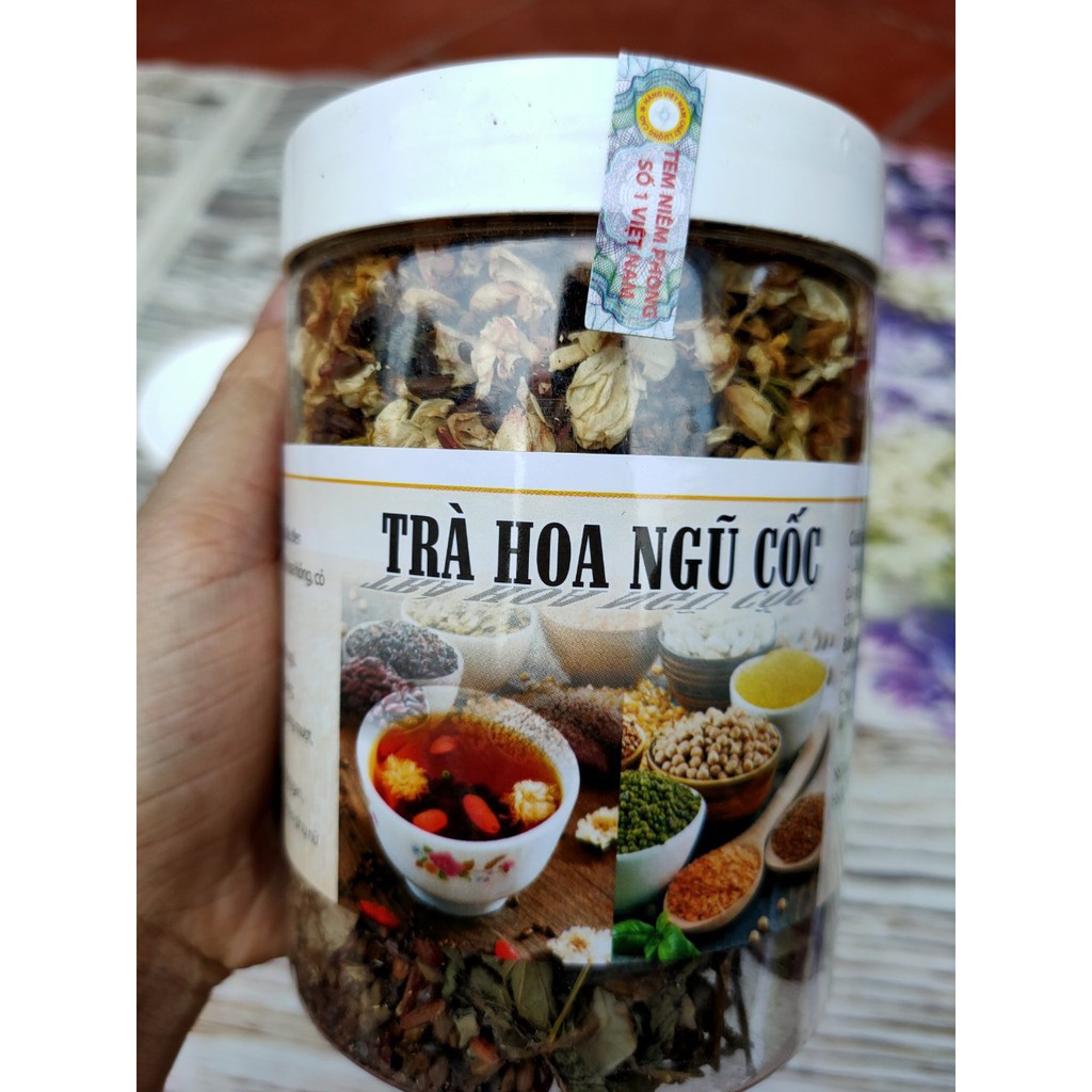 1 hộp 500g Trà hoa ngũ cốc loại ngon hàng tốt giá rẻ