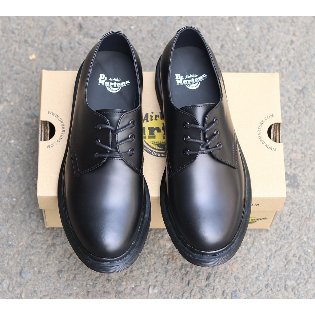 Giày lười thương hiệu Thái Lan 1461 2020 Full Black .Giày Dr.Martens Thailand Chính Hãng