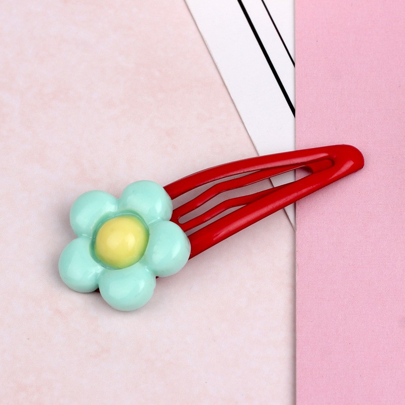 Kẹp tóc màu kẹo ngọt phong cách xinh xắn