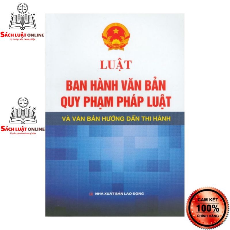 Sách - Luật ban hành văn bản quy phạm pháp luật và  VBHD thi hành