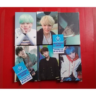 Combo Lomo Card BTS Suga (6 hộp)
