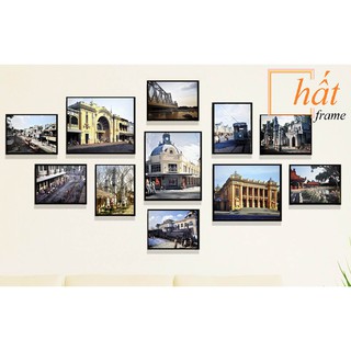 khung ảnh trang trí quán cafe 02