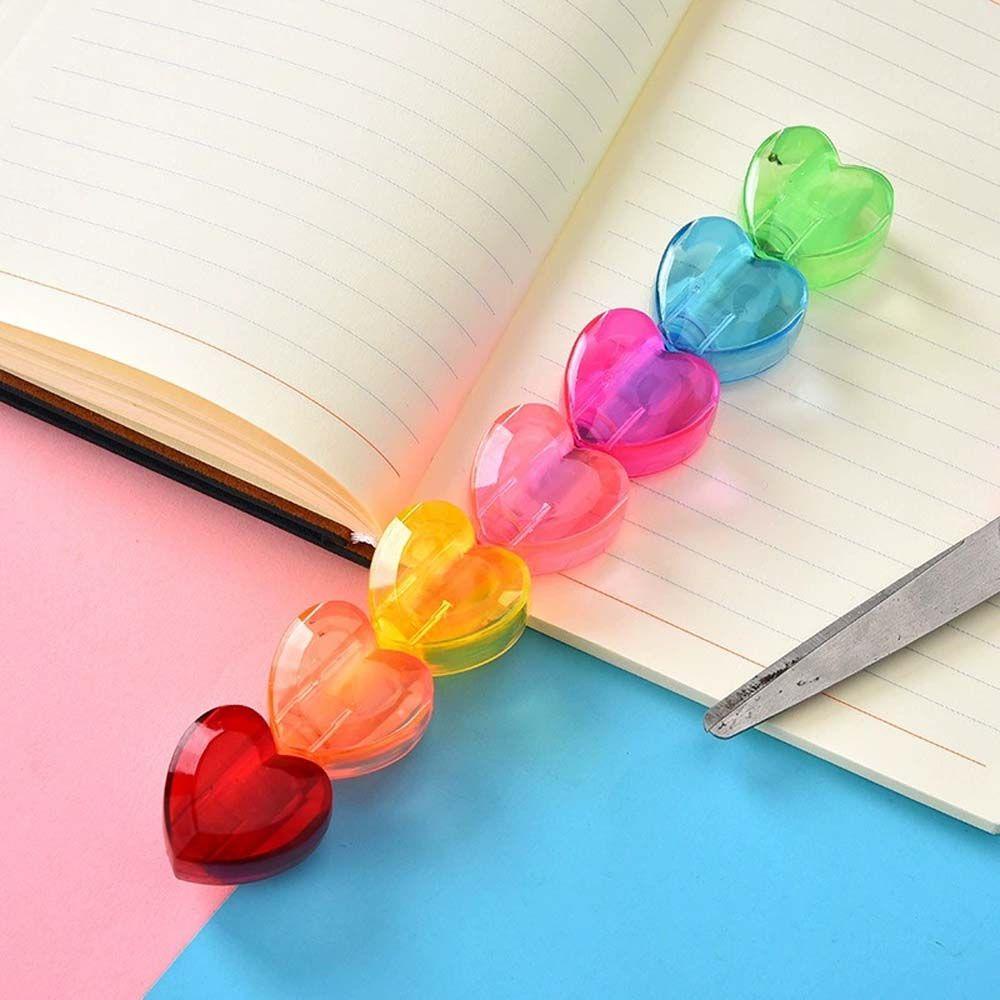 Bút Đánh Dấu Highlight 6 Màu Ngà Voi Dành Cho Trường Học / Văn Phòng