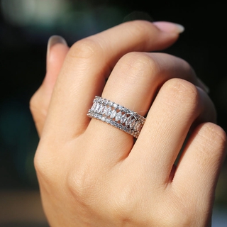 Nhẫn iFIT Đính Đá Zircon Sang Trọng Độc Đáo