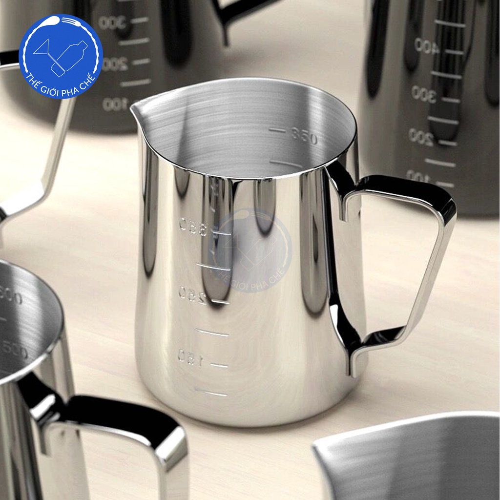 [HOT] Ca Đánh Sữa Có Vạch Đong Inox ( Vạch Đong Trong và Ngoài )