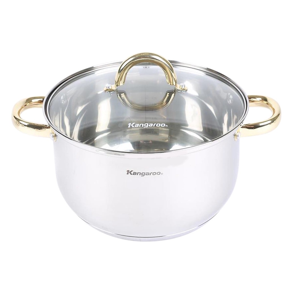 Bộ nồi inox 3 chiếc 5 đáy Kangaroo KG864