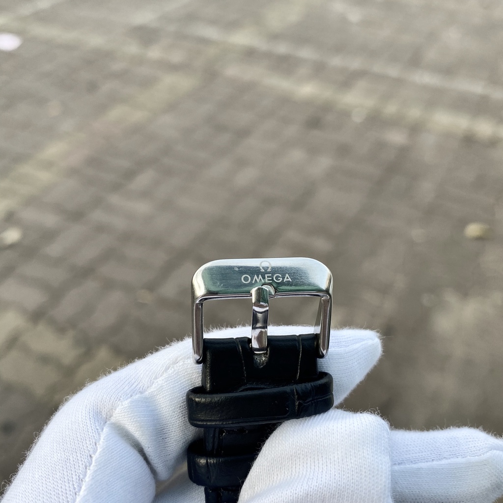 Đồng Hồ NAM Dây Da OME.GA OM076 Chống Nước, mặt kính Chống xước máy pin cao cấp. Đồng hồ dây da nam giá rẻ nhất