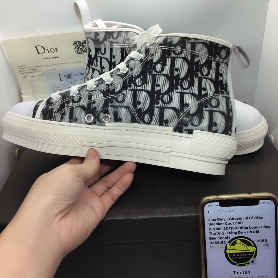 [ FREE SHIP ] Giày sneakers giày thể thao dior cao cổ D1 jinxstore | BigBuy360 - bigbuy360.vn