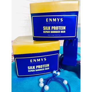 HẤP DẦU ENMYS protein 300ml-PHỤC HỒI TÓC HƯ TỔN SIÊU MỀM MƯỢT CUNG CẤP PROTEIN ENMYS