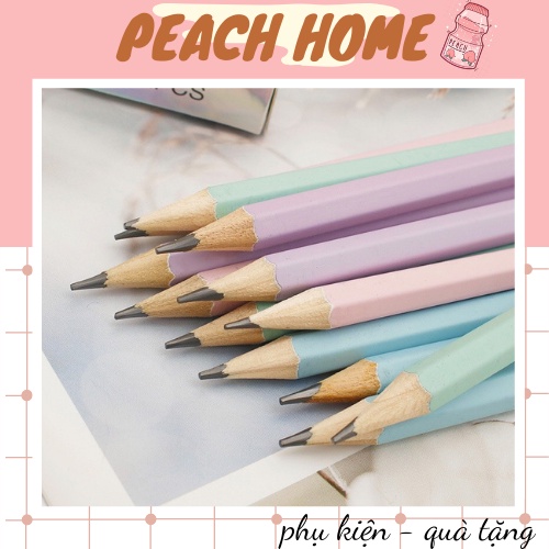 Bút Chì Pastel 2B Lục Giác Xinh Xắn Dành Cho Học Sinh