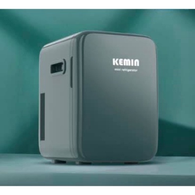 Tủ lạnh mini đựng mỹ phẩm, thuốc có ổ cắm oto chính hãng Kemin 10L TỔNG KHO