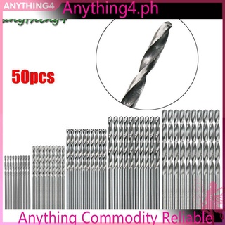 Mũi khoan xoắn tay cầm tròn chất liệu HSS cỡ 1.0-3.0mm gia công đồ gỗ tiện dụng