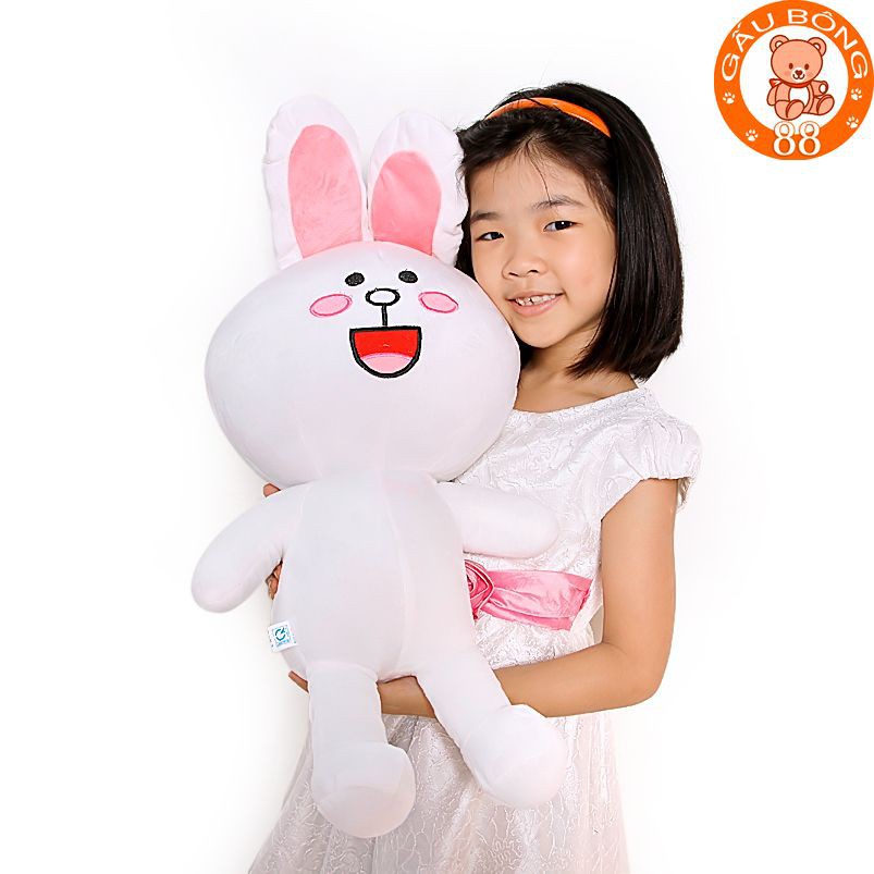 Gấu bông thỏ cony hàng cao cấp khổ 80cm