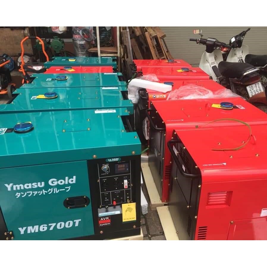 Máy Phát Điện Chạy Dầu 5kw Ymasu 6700T Gold