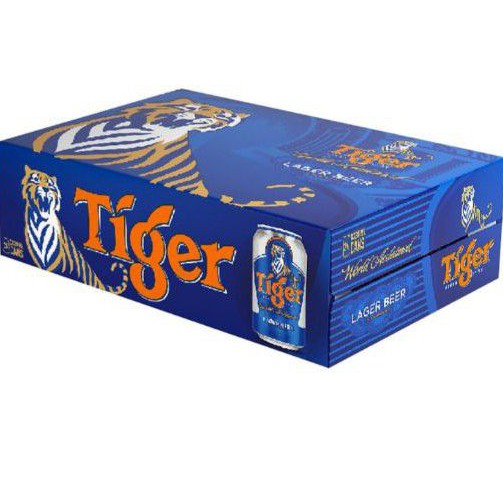 Thùng 24 Lon Bia Tiger 330ml