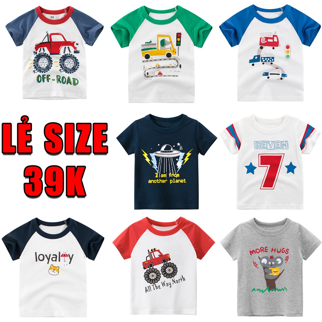 Áo bé trai 27Kids mẫu mới