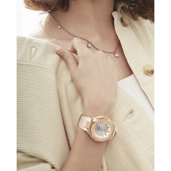Đồng Hồ Nữ Dây Nhựa Casio Baby-G MSG-S200G-4A Chính Hãng - Pin Năng Lượng Mặt Trời