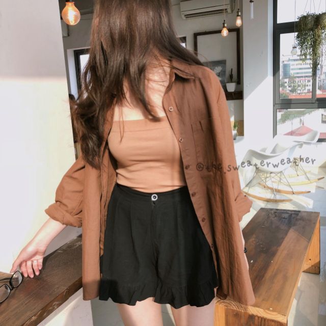 Áo Hai Dây, áo 2 dây thun co dãn (Ảnh thật) | BigBuy360 - bigbuy360.vn