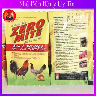 Zero Mite Xà Bông Tắm Gà Nhập Khẩu Philippines
