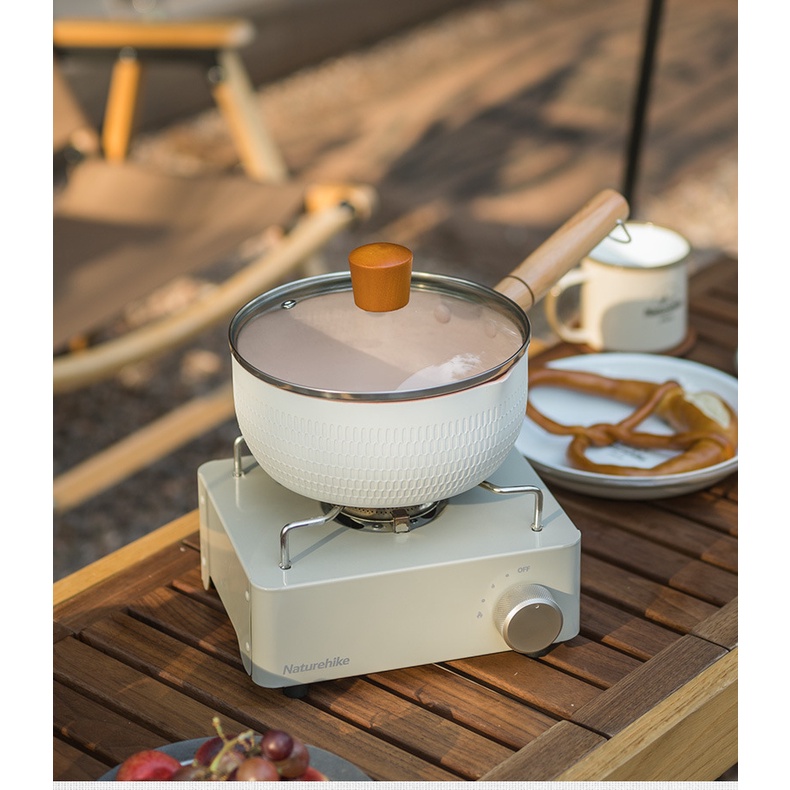 Bếp ga mini dã ngoại vintage glamping, bếp ga du lịch cắm trại Naturehike CNH22CJ011