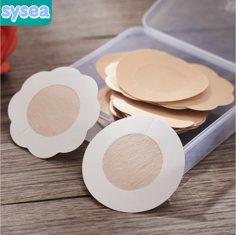 Set 10 miếng giấy dán ngực tạo hình hoa mai chất lượng tốt