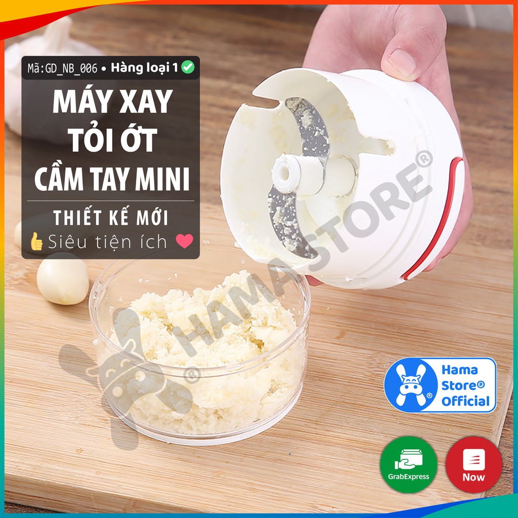 Máy xay tỏi ớt cầm tay Mini Food Chopper HAMA, mã GD_NB_005