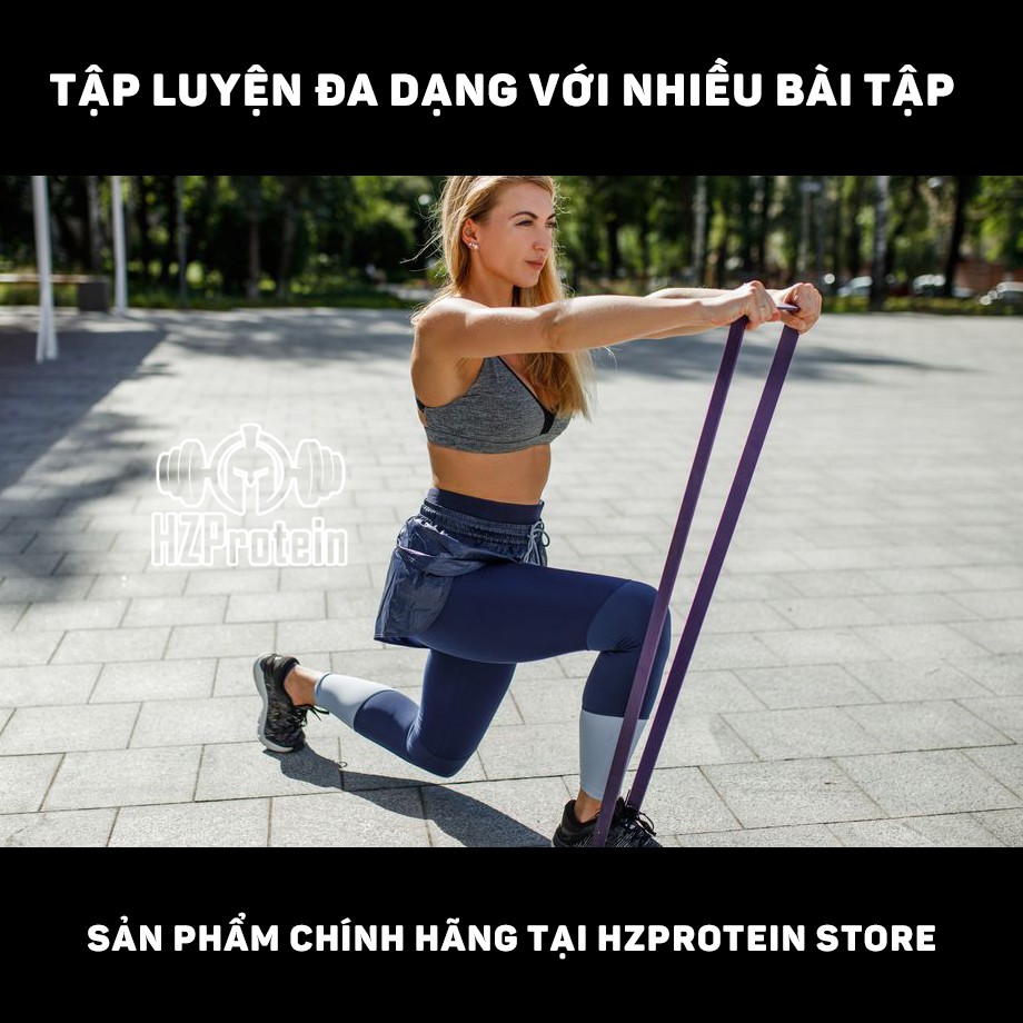 Dây Kháng Lực Tập Gym Powerband, Dây Cao Su Đàn Hồi, Tập Toàn Thân, Khởi Động, Mông Đùi Power Bands (1 Sợi)