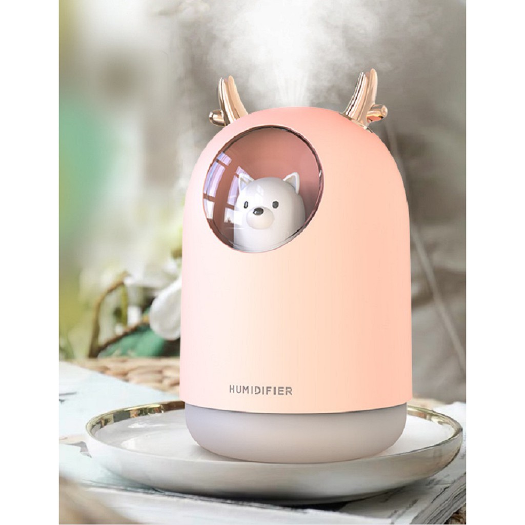 Máy Phun Sương Tạo Độ Ẩm Humidifier M106 Hình Gấu