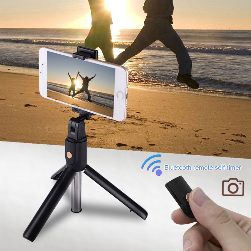 Gậy chụp ảnh selfie K07 hỗ trợ kết nối bluetooth không dây dành cho điện thoại | BigBuy360 - bigbuy360.vn