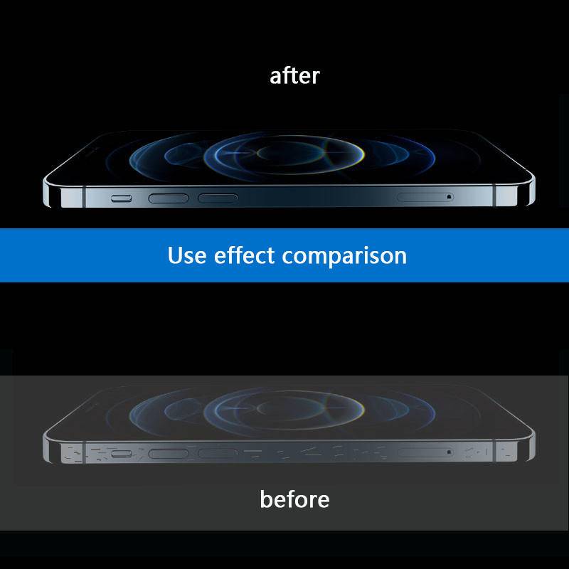 Miếng Dán Hydrogel Bằng TPU Siêu Mỏng Trong Suốt Mặt Nhám Cho iPhone 14 13 12 Pro Max 14 Plus 14Pro