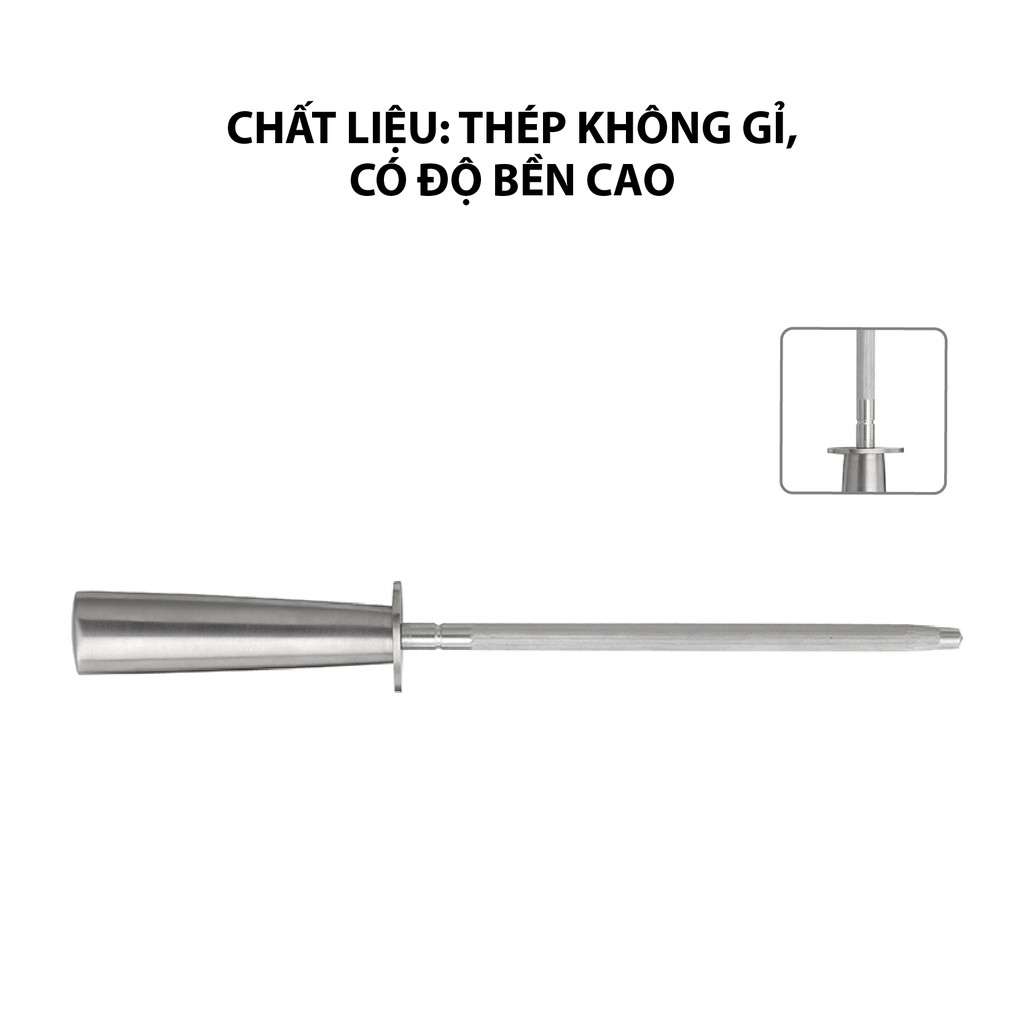 Đồ mài dao bằng thép không gỉ hiệu Delaware - 3000624