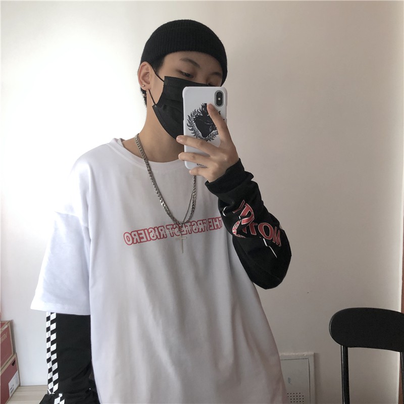 Áo thun nam nữ (không kèm tay dài) form rộng Yinxx, áo phông tay lỡ ATL52 | BigBuy360 - bigbuy360.vn