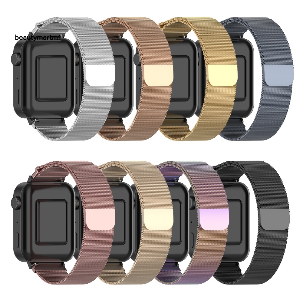 Dây Đeo Inox Dạng Lưới Cho Đồng Hồ Thông Minh Xiao-mi 1 18mm