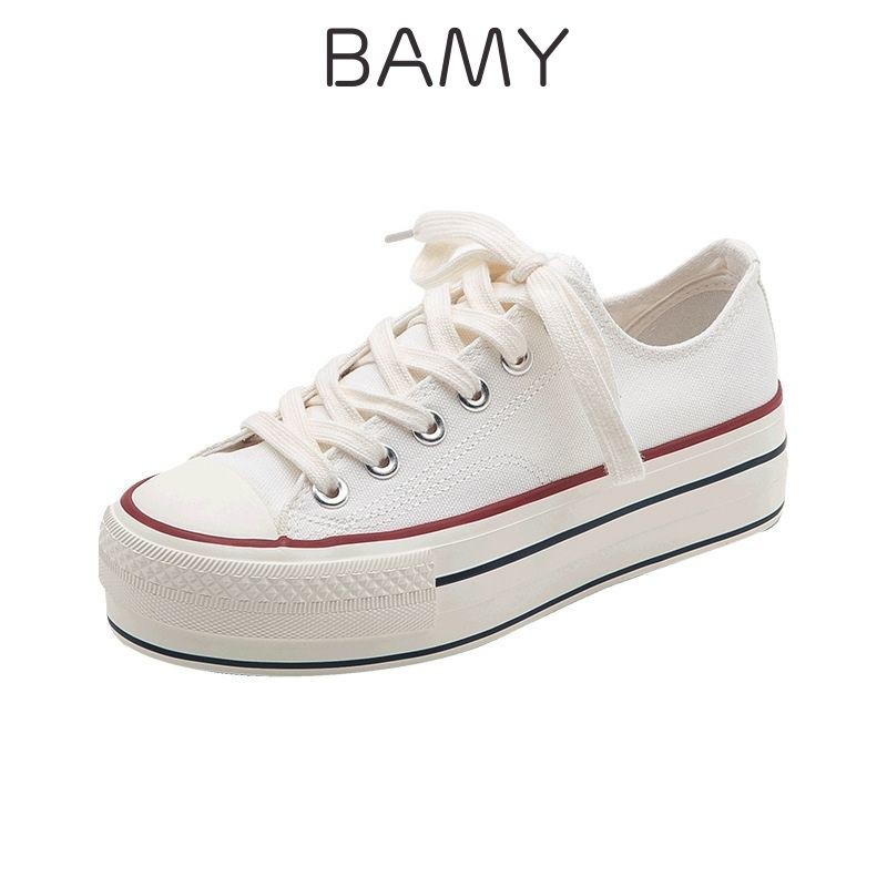 Giày Thể Thao Nữ CV dáng BASIC đế bánh mì 3 phân, Giày sneaker nữ BAMY trẻ trung, năng động