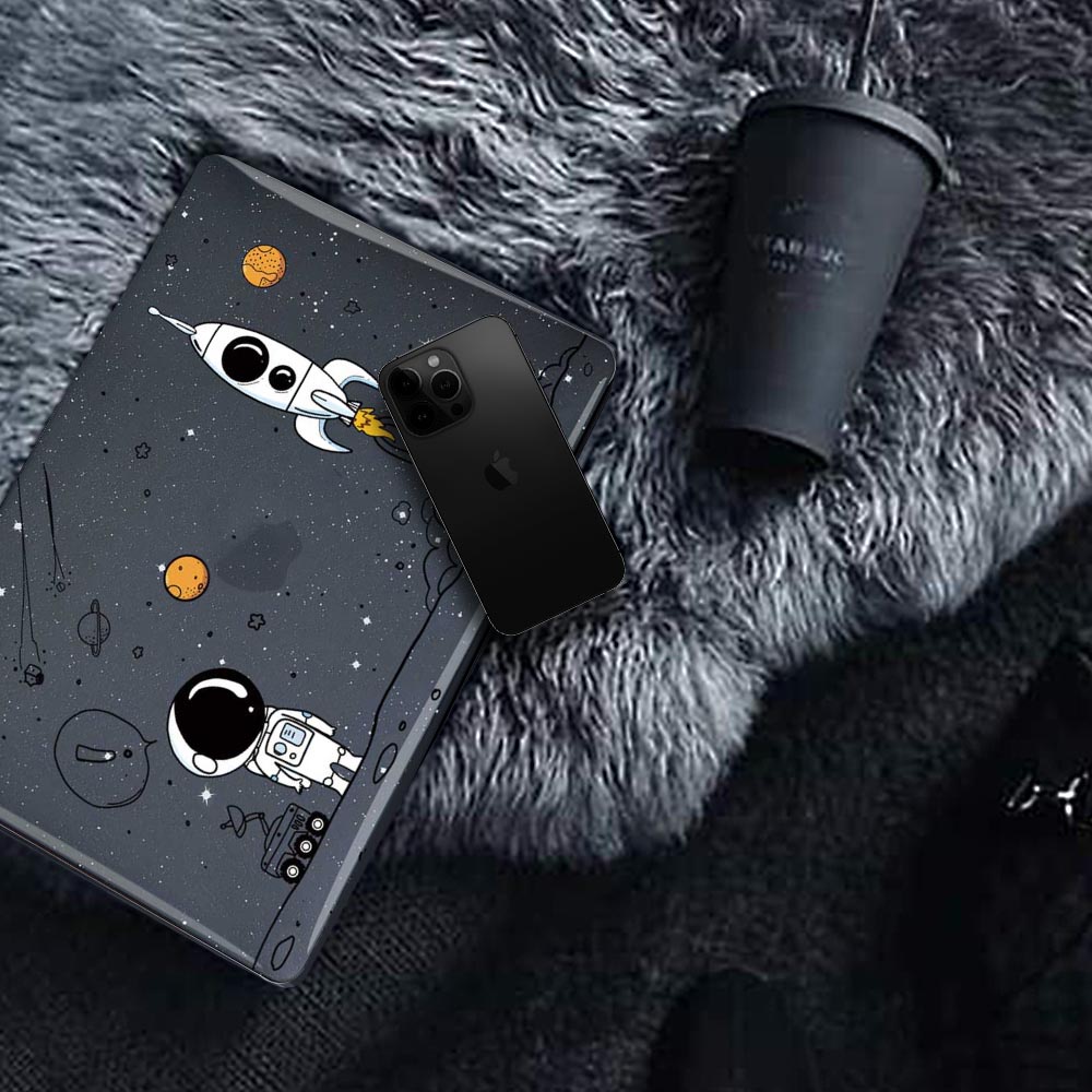 Ốp Điện Thoại Họa Tiết Phi Hành Gia Lấp Lánh Cho MacBook Air 13 inch 2020 M1 a2337 a2179 a1932 Mac Pro 14 inch 2021 a2442 Pro 13 a2289 a2338 2021