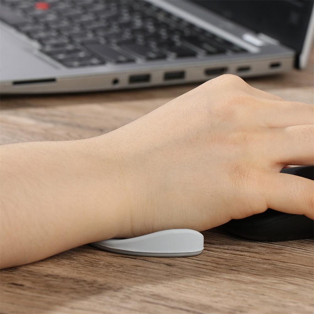 BTLIMER Support Ergonomic Gliding Palm Rest Office Gaming Soft Cooling Material Sliding Wrist Pad Lightweight Wrist Rest Computer Hand Pillow Carpal Tunnel Syndrome Moves with Your Mouse/Multicolor